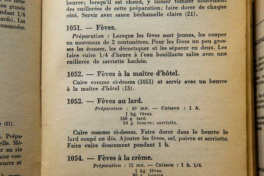 Ginette Mathiot - Je sais cuisiner : Petits pois au lard