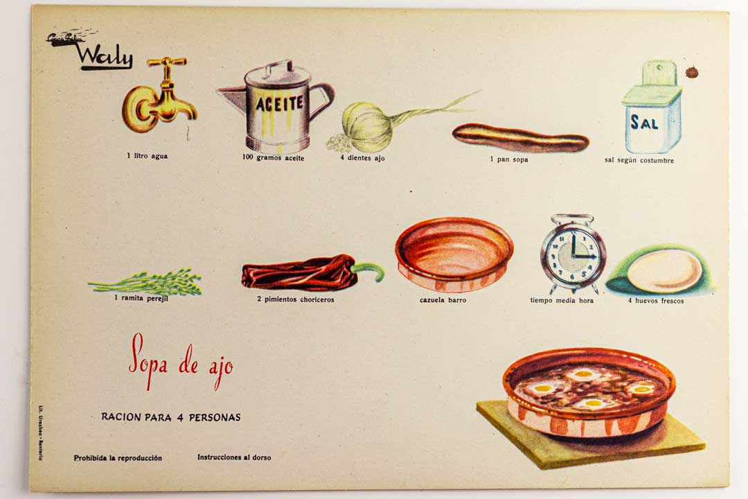 Sopa de Ajo de Cocina Waly