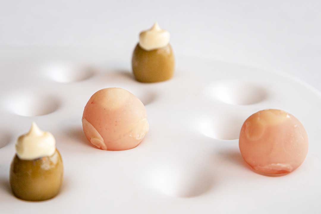 sphérification d’olive